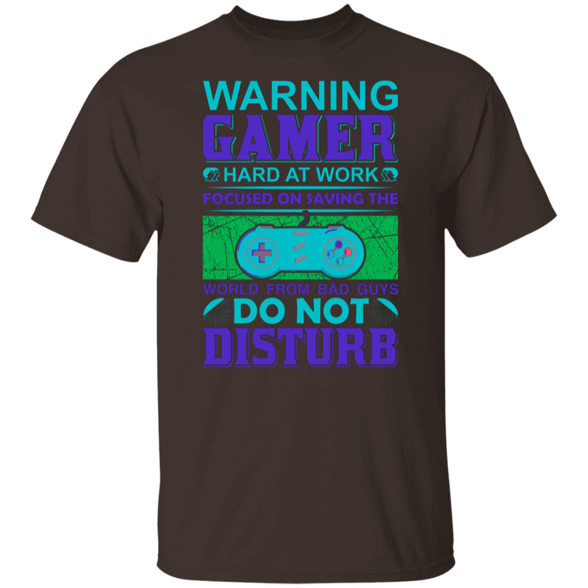 Warning Gamer at Work