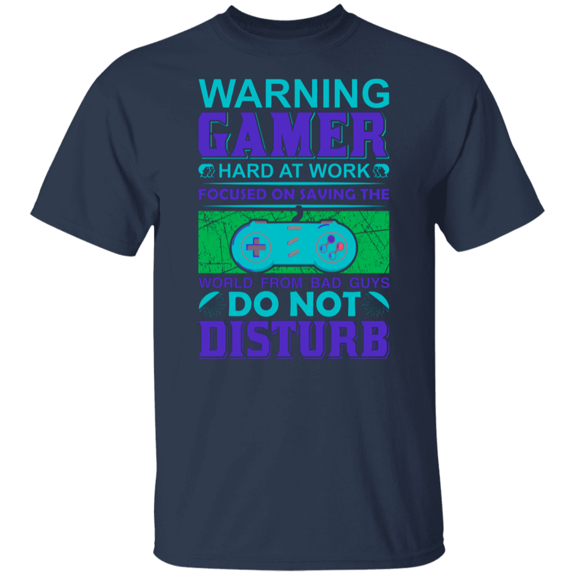 Warning Gamer at Work