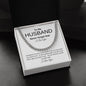 Husband, never forget that I love you