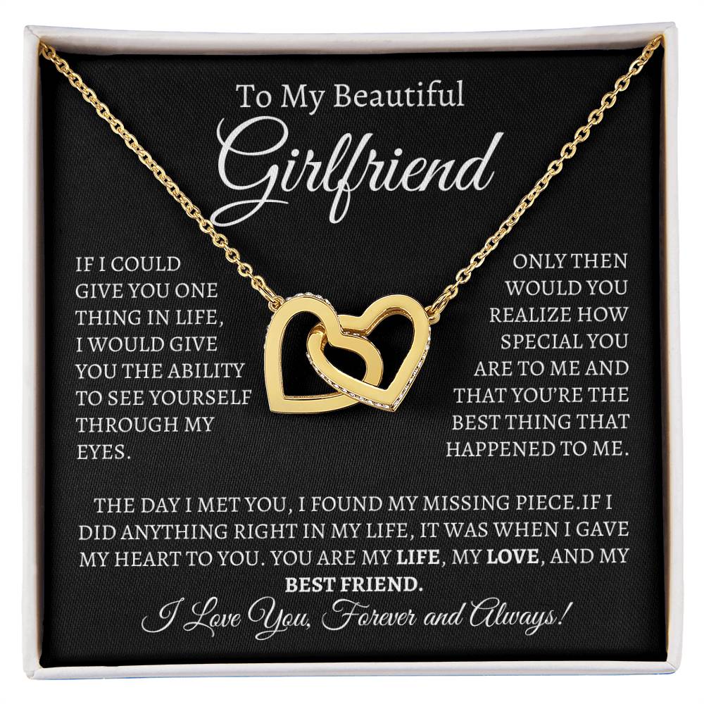 To my Girlfriend, my missing piece