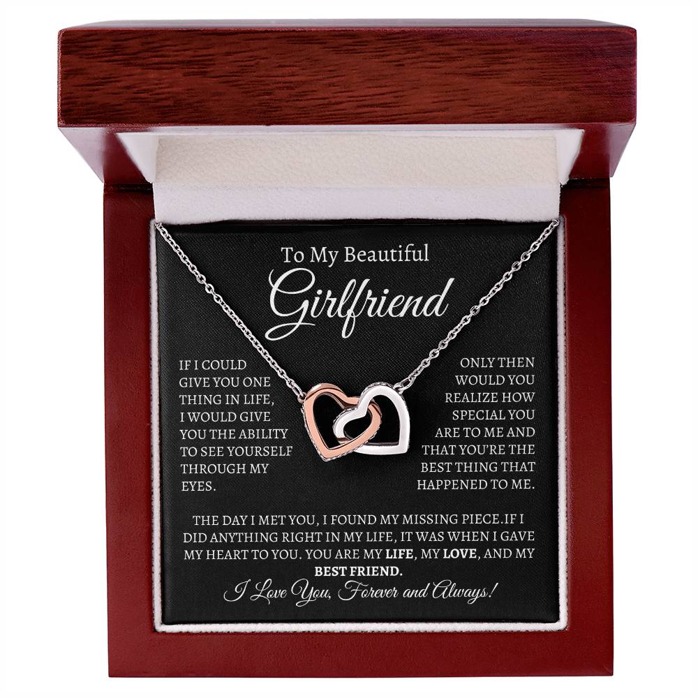 To my Girlfriend, my missing piece