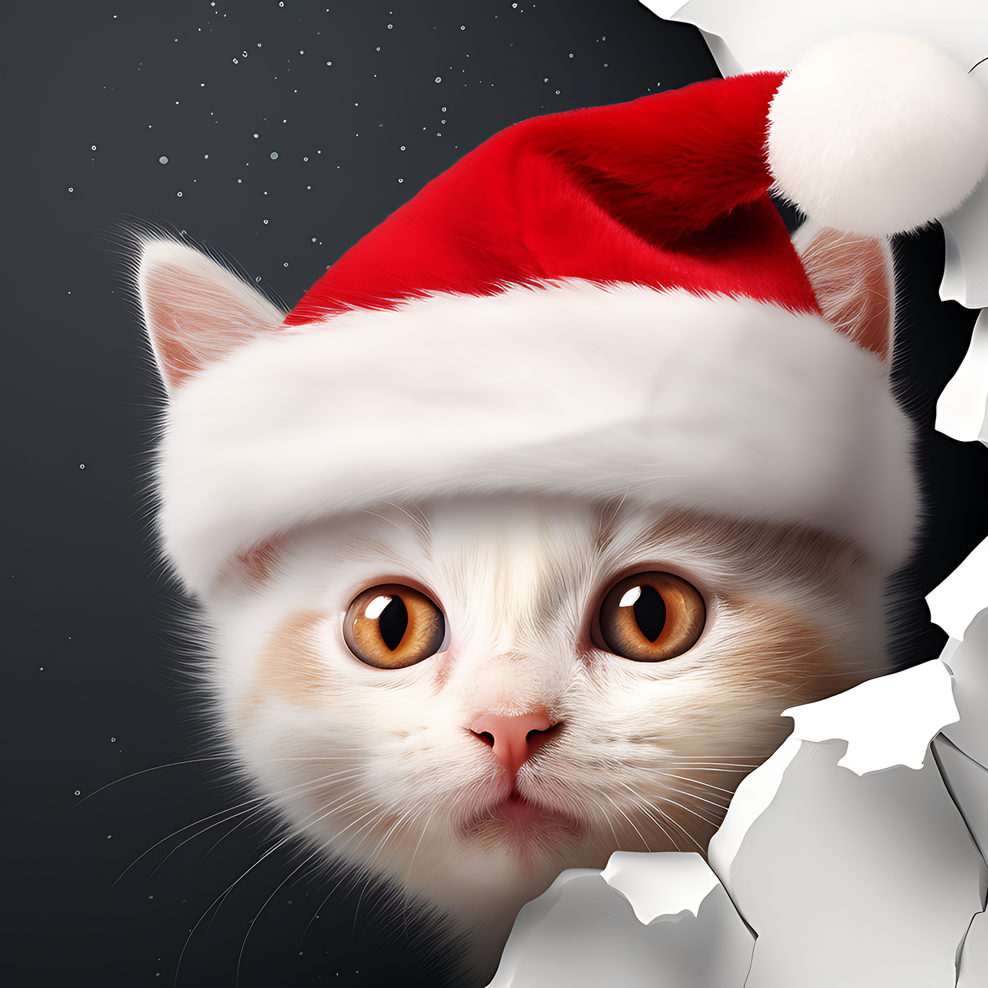 Christmas Kitten Mug